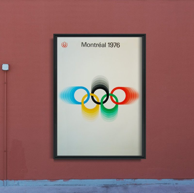 Wall art Montreal Olympics Game