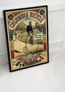 Wall art Columbia Bicycle Advertisement Poster