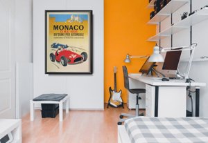 Poster Monaco XIV Grand Prix Automobile