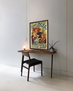 Canvas poster Art Nouveau Advertising-Biéres de la Meuse