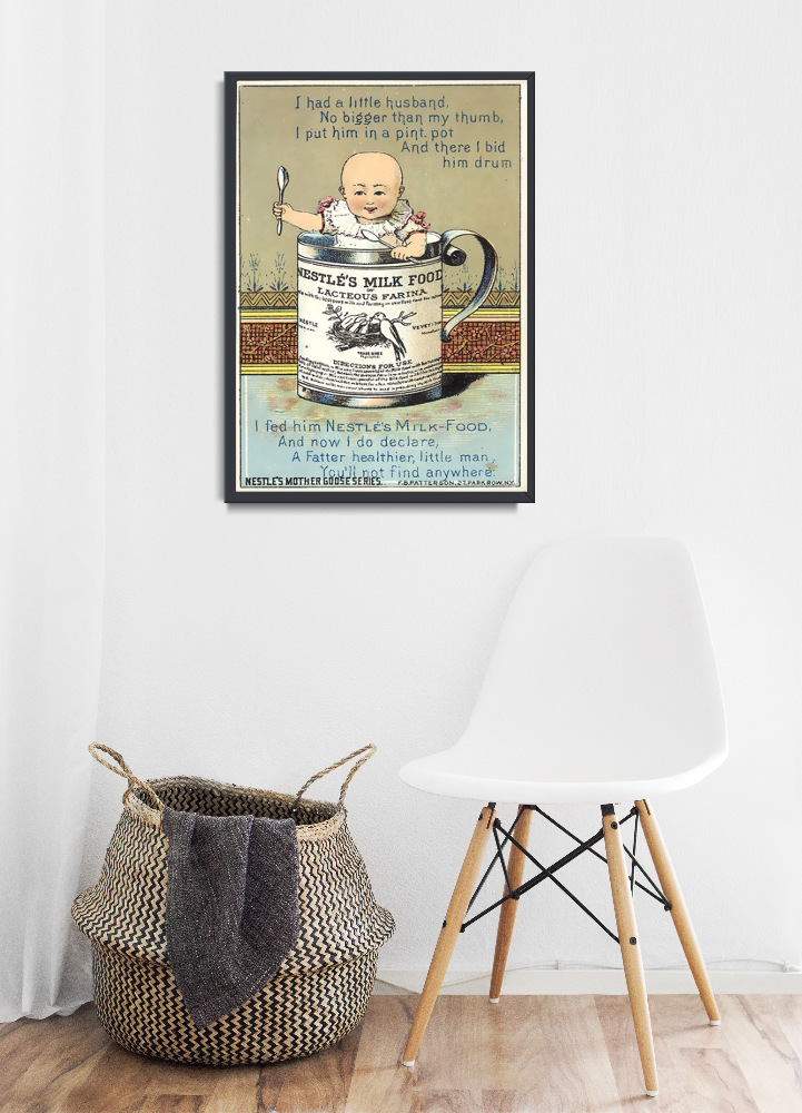 Wall art Funny Soviet Print I Love Order