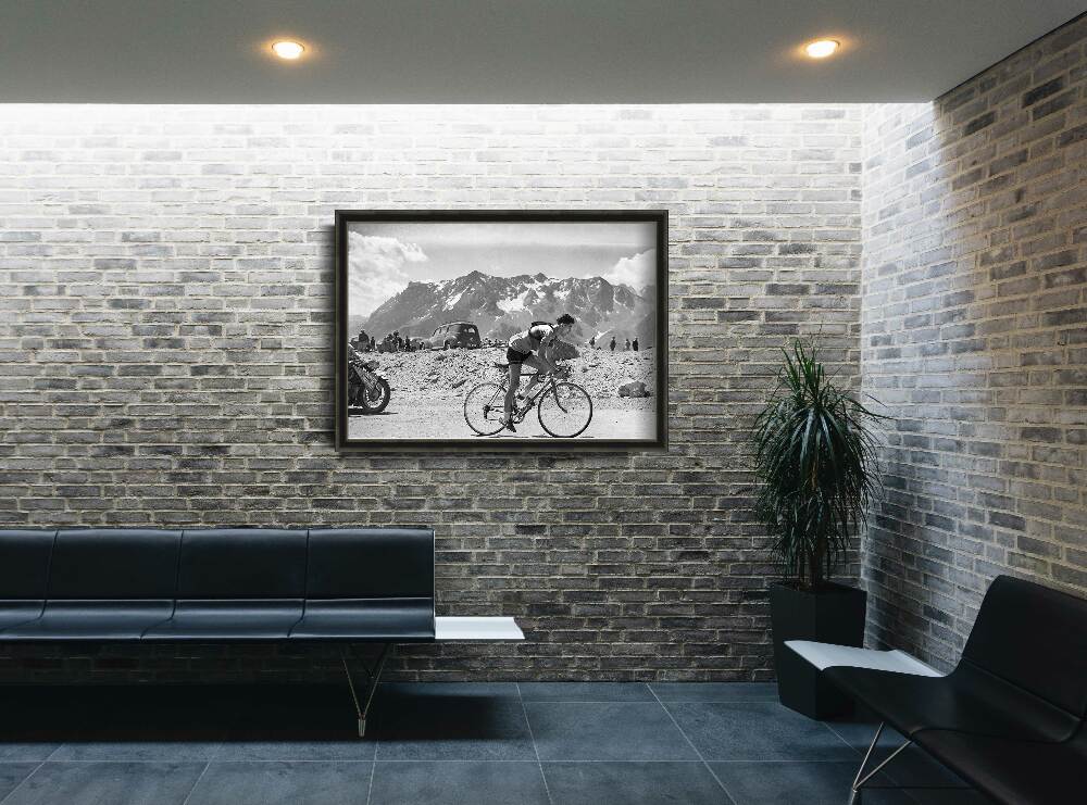Poster Tour De France Photography Frederico Bahomontes