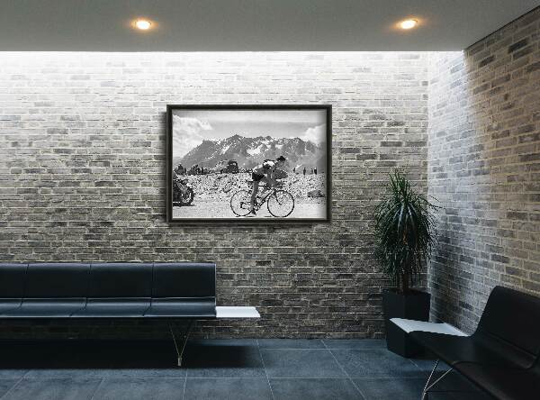 Poster Tour De France Photography Frederico Bahomontes