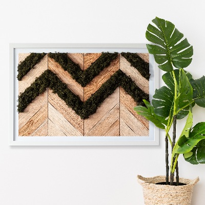 Moss wall art Jodel boards