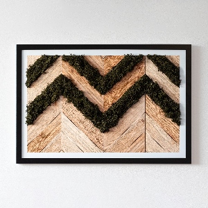 Moss wall art Jodel boards