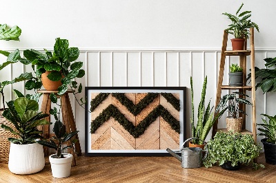 Moss wall art Jodel boards