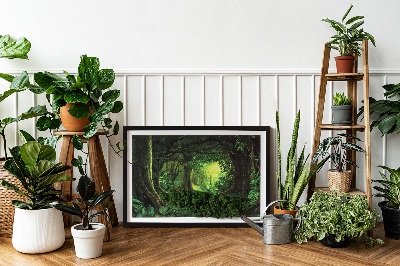 Moss picture Tropical jungle