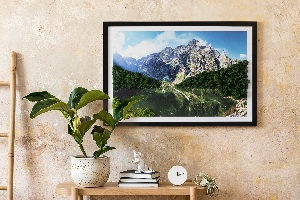 Living moss wall art Tatra Mountains - Morskie Oko