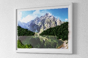 Living moss wall art Tatra Mountains - Morskie Oko