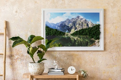 Living moss wall art Tatra Mountains - Morskie Oko