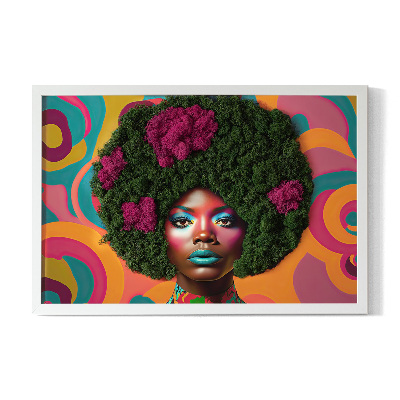 Moss picture A woman from Afro