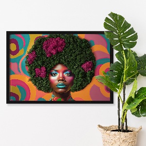 Moss picture A woman from Afro