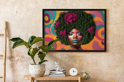 Moss picture A woman from Afro