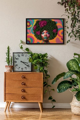Moss picture A woman from Afro