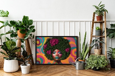 Moss picture A woman from Afro