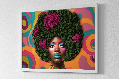 Moss picture A woman from Afro