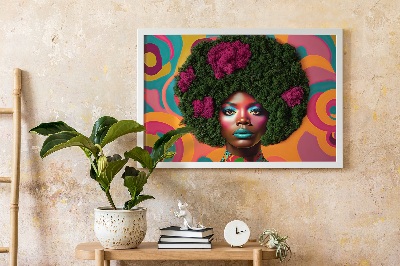 Moss picture A woman from Afro