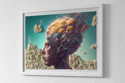Moss picture A man with a head in the clouds