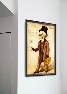 Vintage poster Antikamnia Calendar