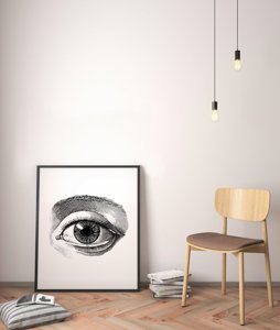 Poster Anatomy Print Eye