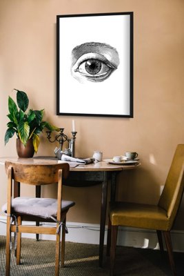 Poster Anatomy Print Eye