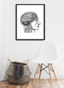 Vintage poster Brain