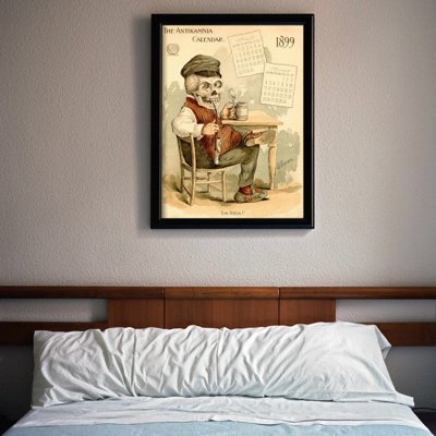Canvas poster Antikamnia Calendar