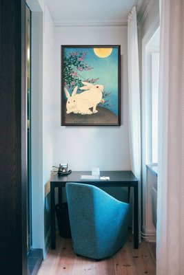 Vintage poster Ohara Koson Rabbit Ukiyo-e Vintage Poster