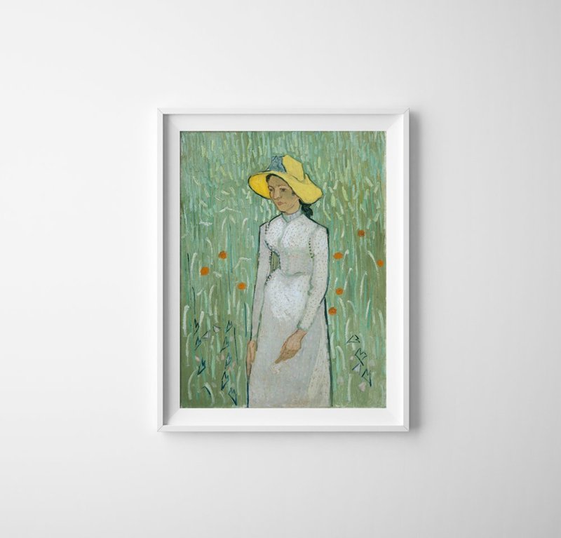 Poster Girl In White Vincent van Gogh