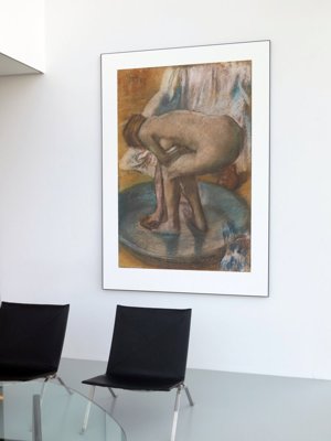 Poster Woman Bathin Edgar Degas