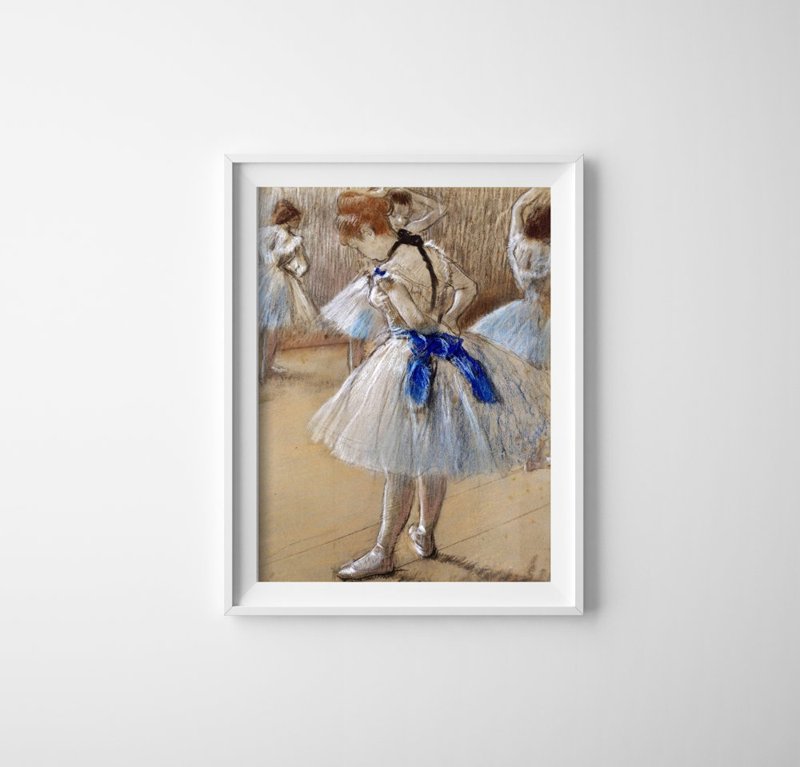 Vintage poster The Dancer Edgar Degas