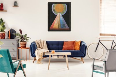 Canvas poster Altarpiece Hilma Klint