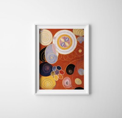 Vintage poster They Tens Mainstay IV Hilma af Klint