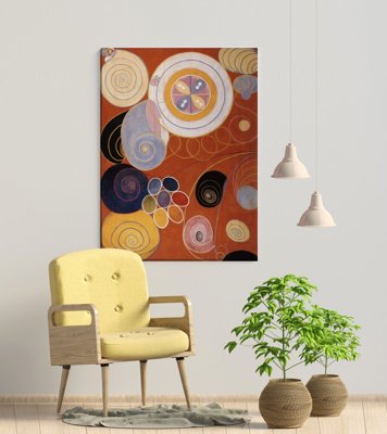 Vintage poster They Tens Mainstay IV Hilma af Klint