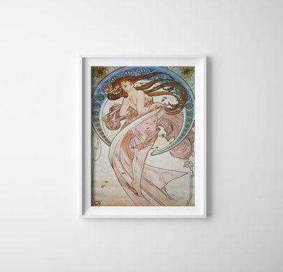 Wall art Dance Alphonse Mucha