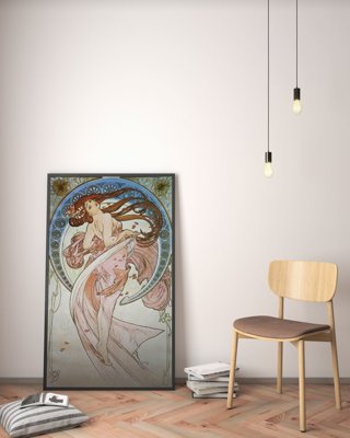 Wall art Dance Alphonse Mucha