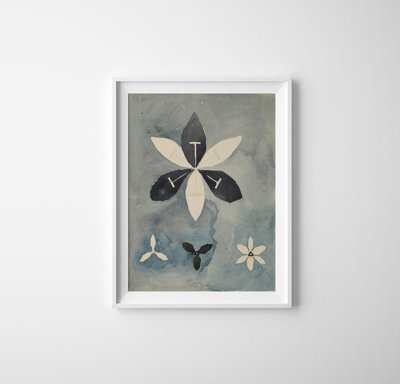 Poster Blommor Hilma af Klint