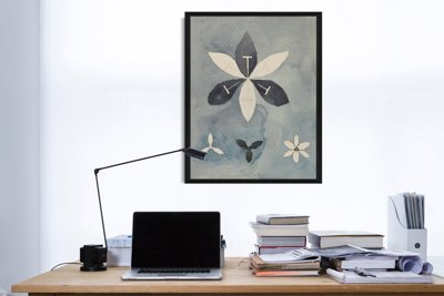 Poster Blommor Hilma af Klint