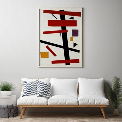 Canvas poster Supremus No Kazimir Malevich