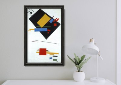 Vintage poster Suprematism Kazimir Malevich