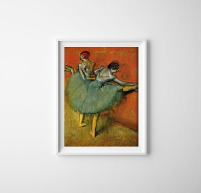 Poster Dancers at the Bar Degas Edgar