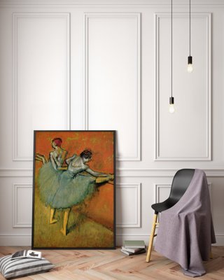 Poster Dancers at the Bar Degas Edgar