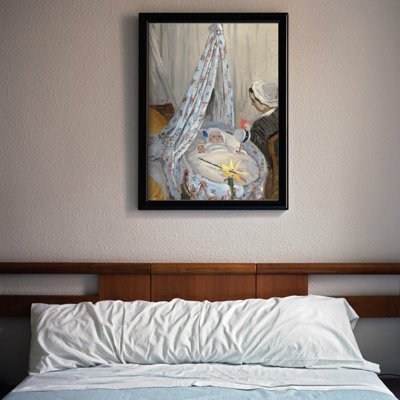 Poster The Cradle Claude Monet Print