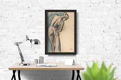 Poster Edgar Degas The Bather Series