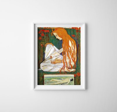 Vintage poster The Dream Ferdinand Hodler