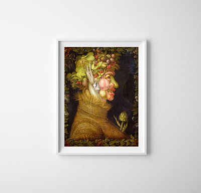 Vintage poster Summer by G Arcimboldo