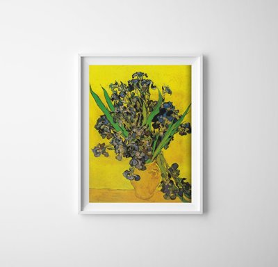 Wall art Van Gogh Irises