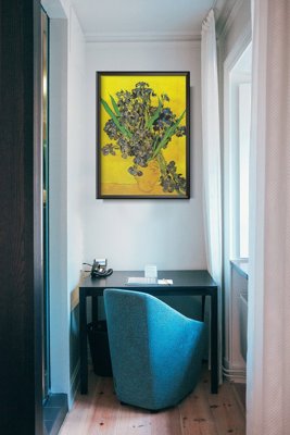 Wall art Van Gogh Irises