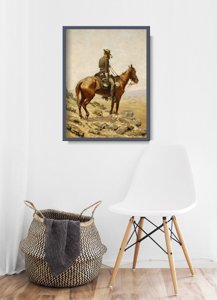 Poster Frederic Remington The Lookout
