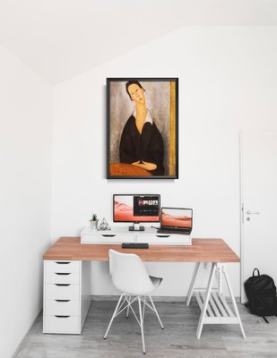 Vintage poster Amedeo Modigliani Portrait Of A Polish Woman